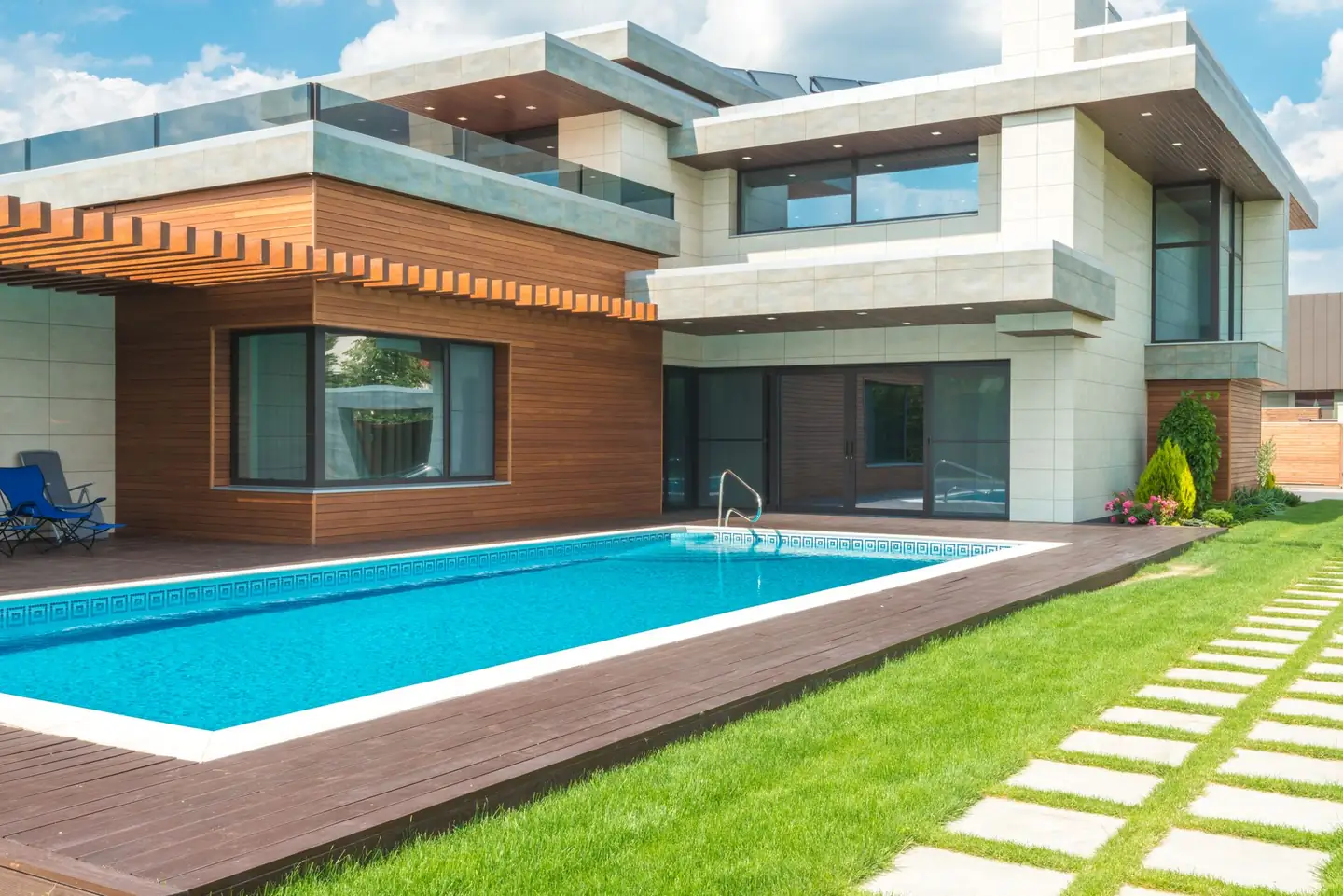 Swimming pool built in Bradfield, NSW